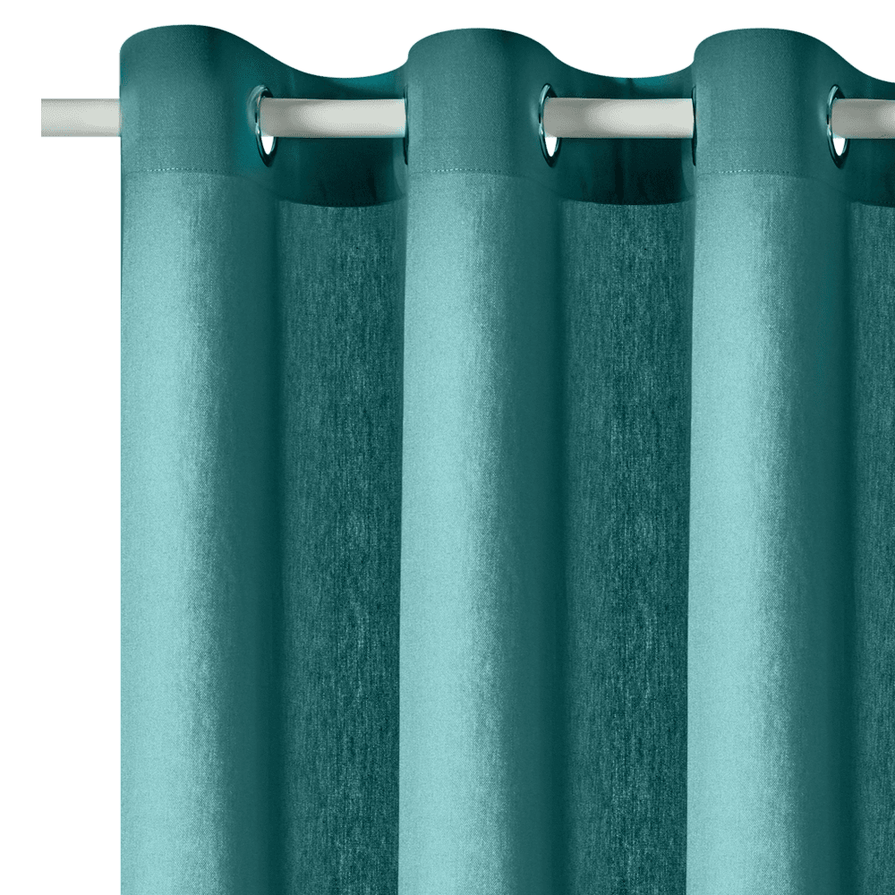 Rideau Cotoon Bleu lagon