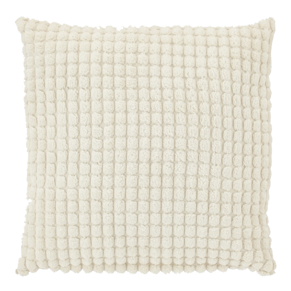Coussin ROME coloris blanc cassé 45 x 45 cm