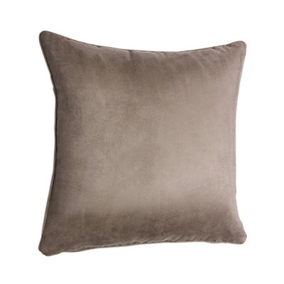 Coussin Velvet Tourterelle