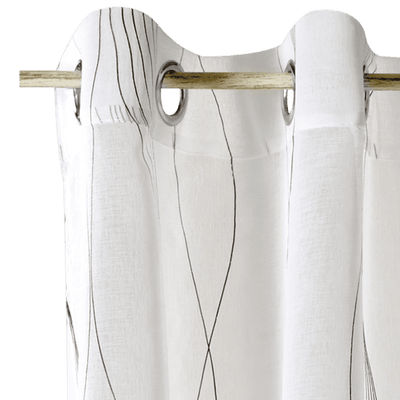 Voilage Sound Blanc cuivré