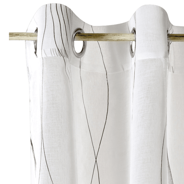 Voilage Sound Blanc cuivré