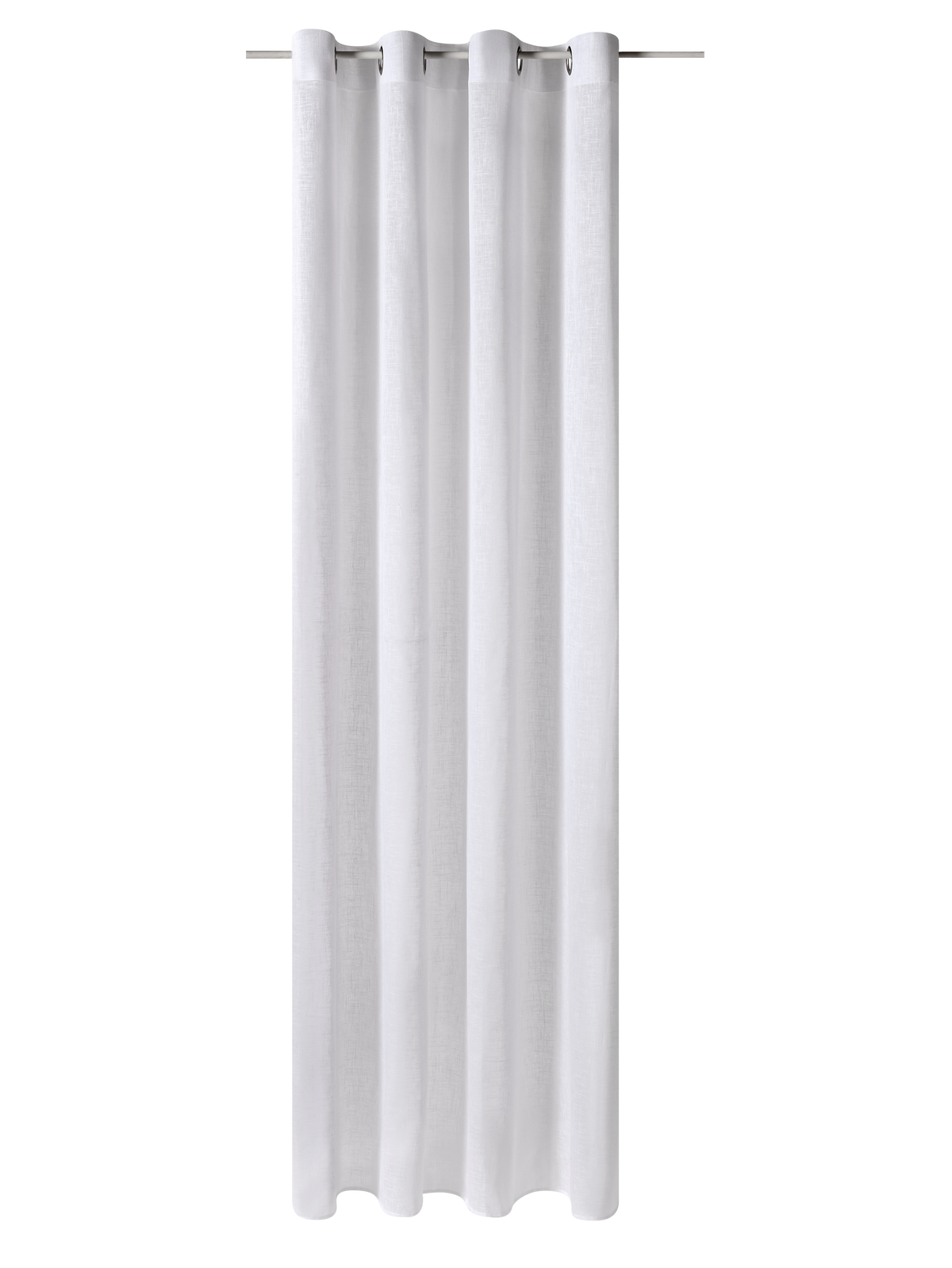 Voilage Aspect lin Blanc