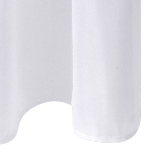 Voilage VOILE CHIC coloris blanc 145 x 240 cm