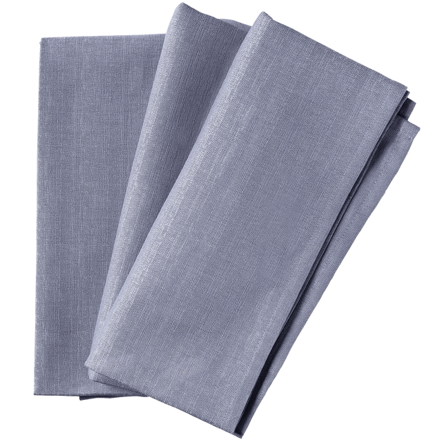 Garnier Thiebaut Nappe MALAWI gris bleuté 150 x 235 cm