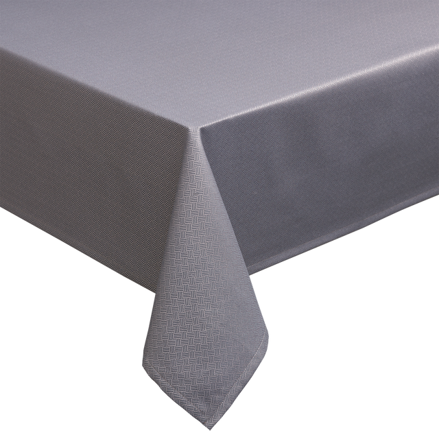 Garnier Thiebaut Nappe ORSAY coloris gris acier 150 x 235 cm