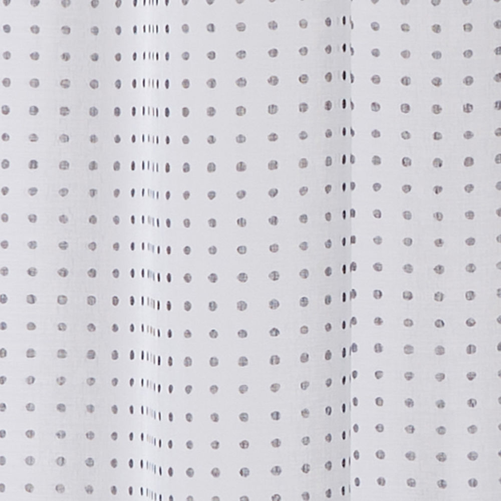 Voilage Dotted Blanc