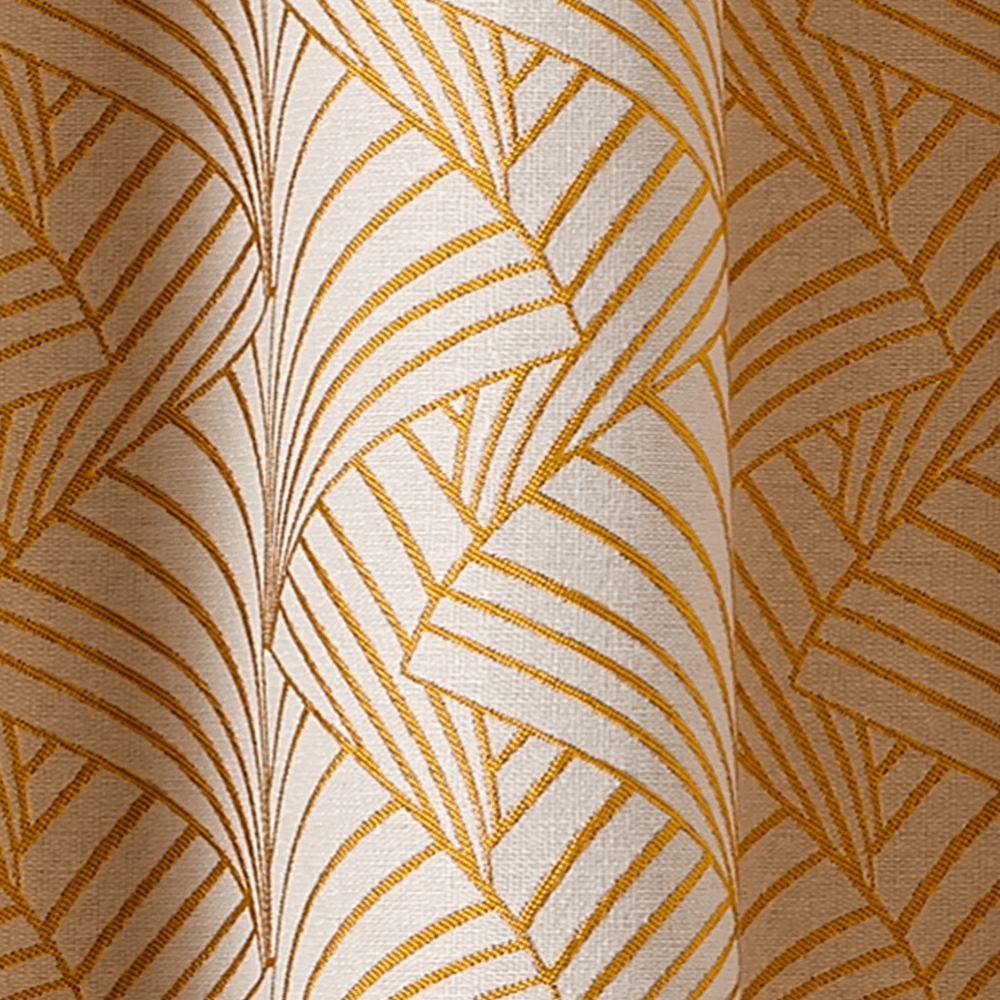 Rideau Ardecco Jaune moutarde