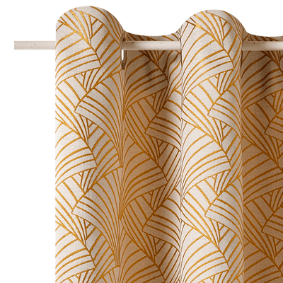 Rideau Ardecco Jaune moutarde