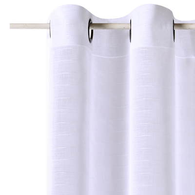 Voilage Flot bleu Blanc