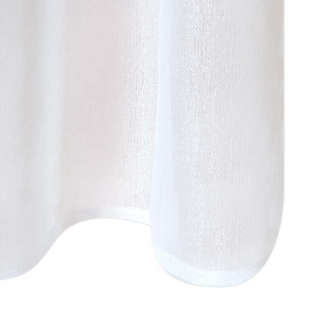 Voilage IRISE coloris blanc 140 x 240 cm
