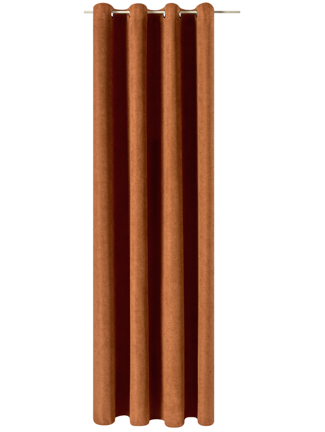 Rideau WALL STREET coloris roux 145 x 260 cm