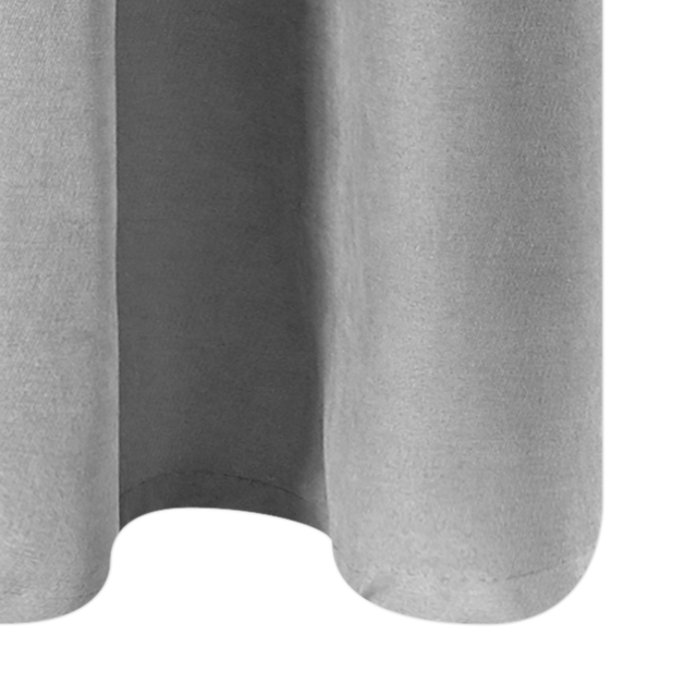 Rideau WALL STREET coloris gris perle 145 x 260 cm