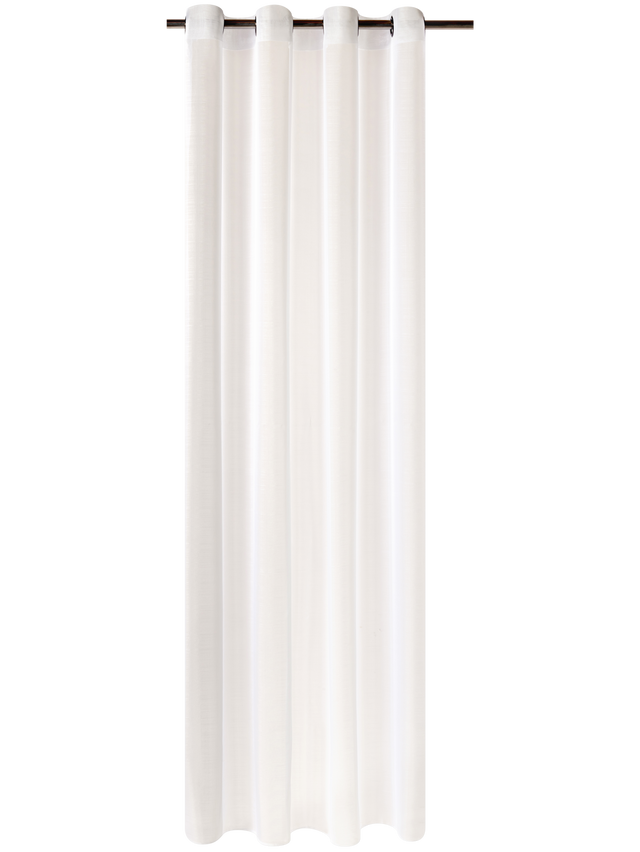 Voilage ÉTAMINE GIVRÉE coloris écru 145 x 240 cm