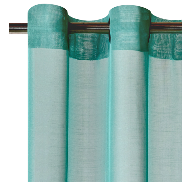 Voilage Étamine givrée Céladon