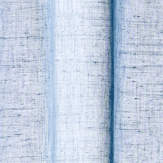Voilage ENZOY coloris bleu paon 140 x 240 cm