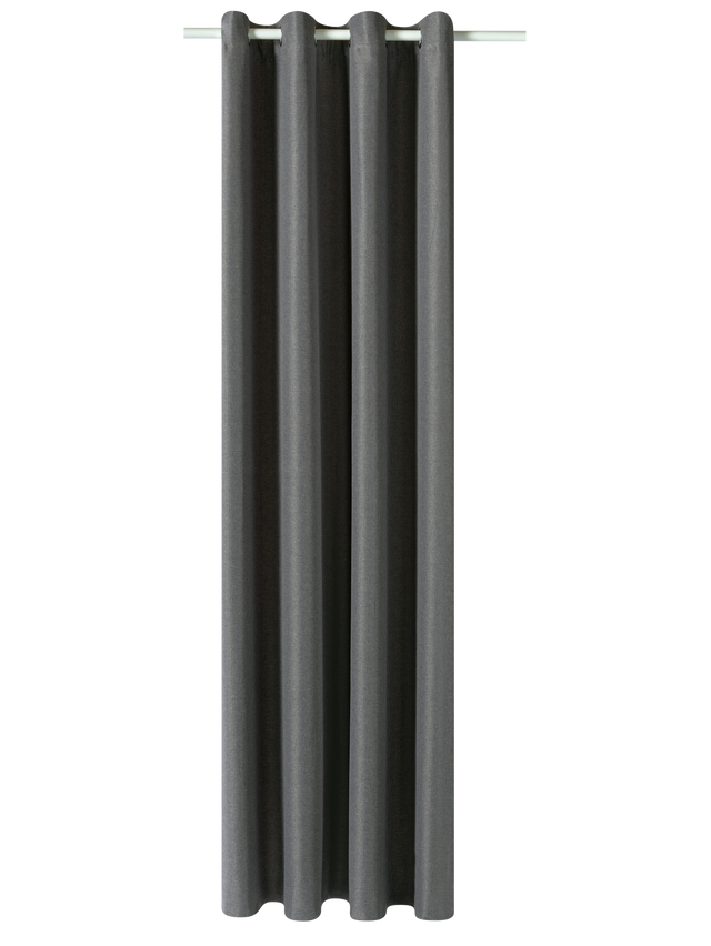 Rideau occultant HUGO coloris gris 140 x 260 cm