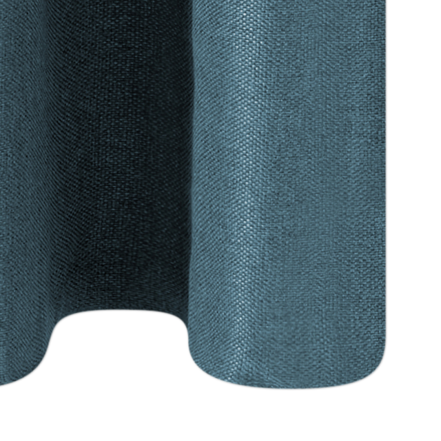 Rideau occultant HUGO coloris bleu métal 140 x 260 cm