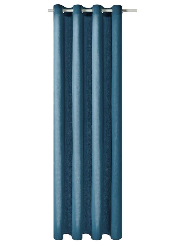 Rideau COTOON coloris jean 140 x 240 cm