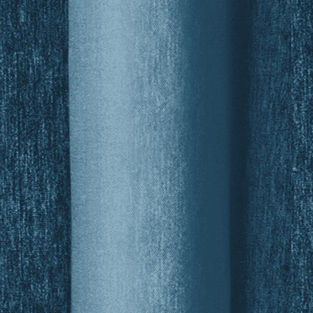 Rideau COTOON coloris jean 140 x 240 cm