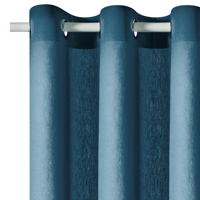 Rideau COTOON coloris jean 140 x 240 cm