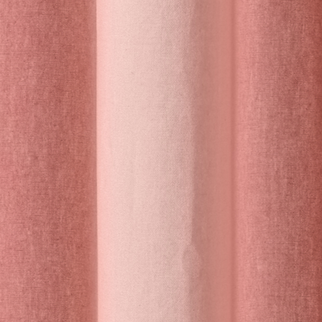 Rideau COTOON coloris rose blush 140 x 240 cm