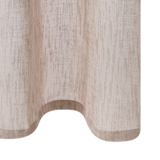 4MURS Voilage DIRITTO coloris lin 140 x 240 cm