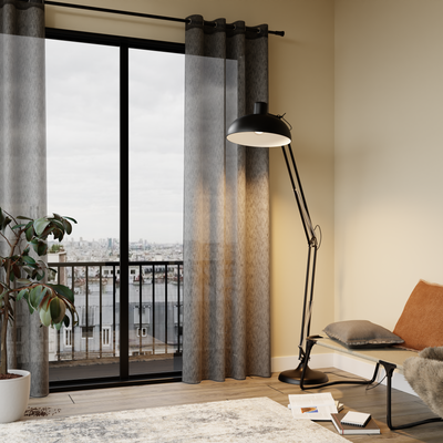 Voilage Diritto Gris