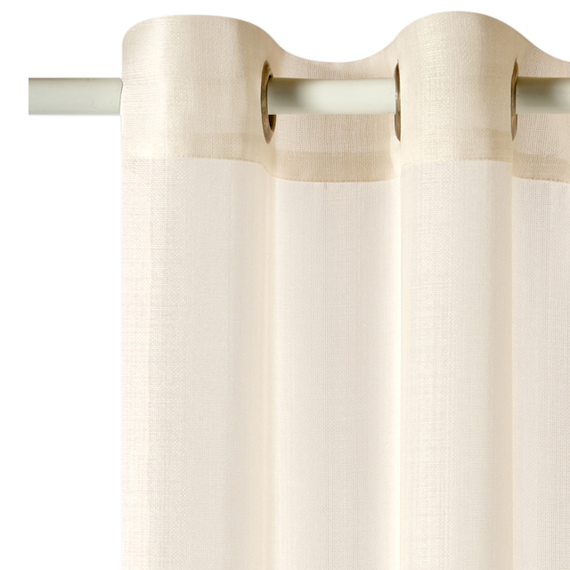 4MURS Voilage ISADORA coloris beige 140 x 240 cm