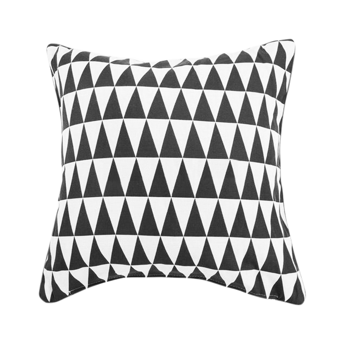 Housse de coussin Backgammon Noir