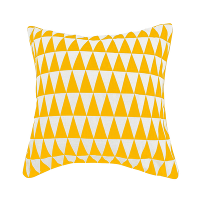 Housse de coussin Backgammon Jaune