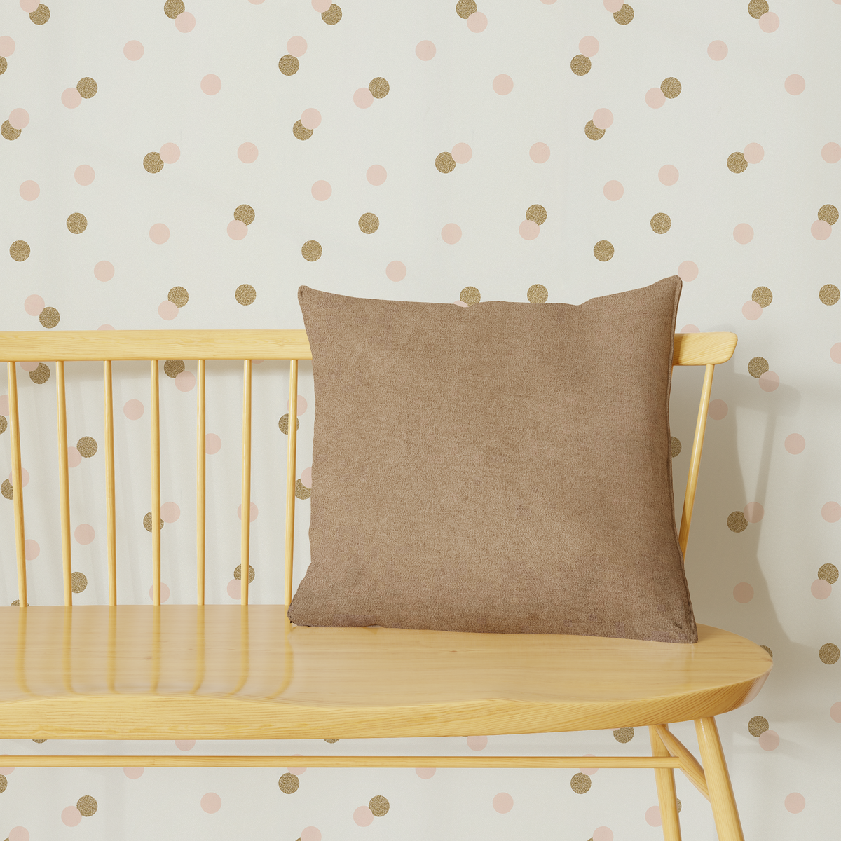 Coussin Velvet Chamois