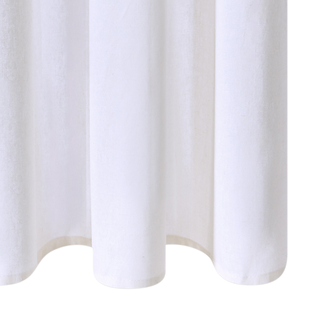 Rideau CALADE coloris blanc 135 x 240 cm