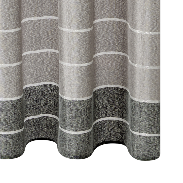 4MURS Voilage NEVA coloris gris 140 x 240 cm