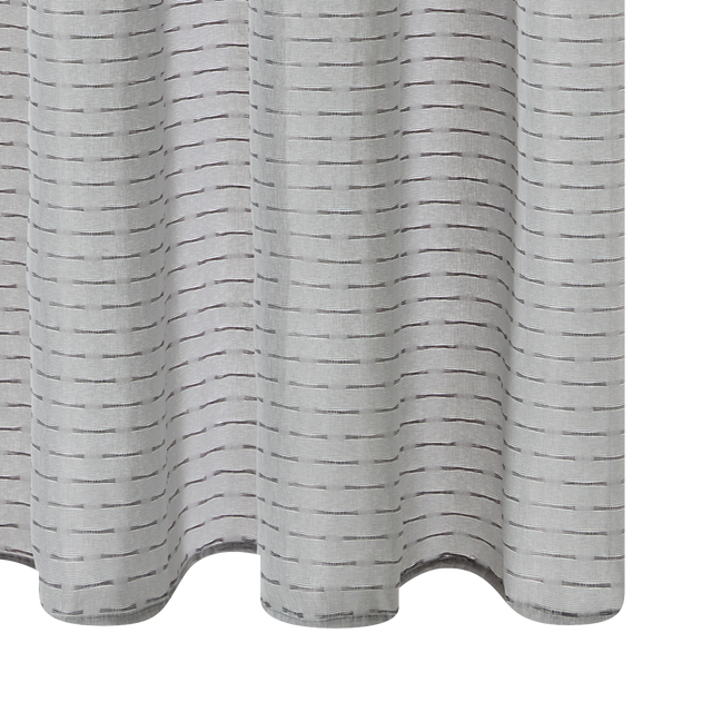 Voilage BEAURECUEIL coloris gris 140 x 240 cm