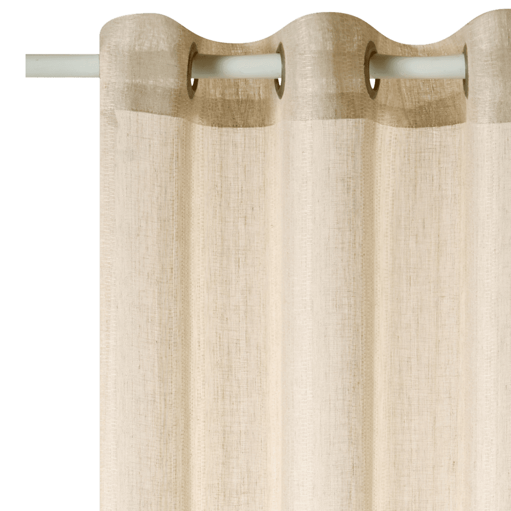 Voilage Lin Ghiana Beige