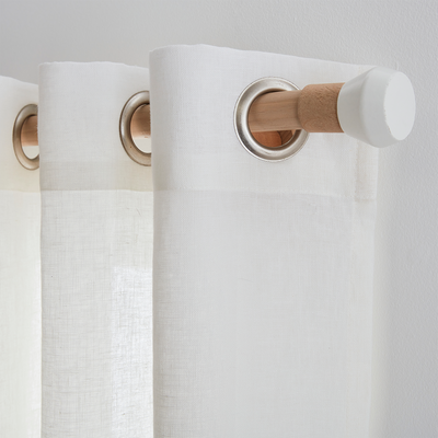 Rideau Lin Cambria Blanc