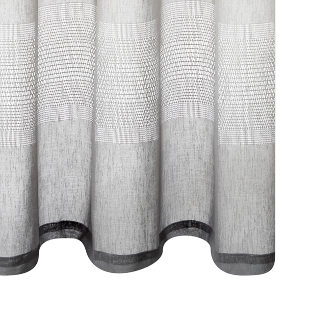 Voilage HELIOS coloris gris 140 x 240 cm