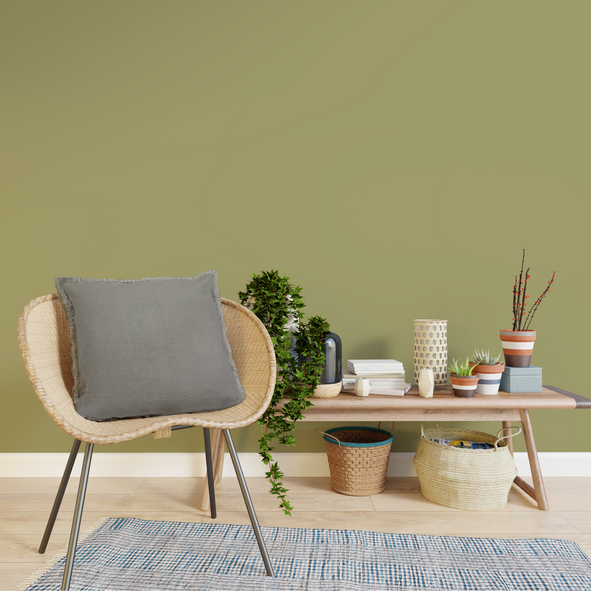 Coussin Burta Gris perle