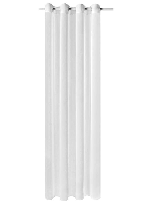 Voilage MIA coloris blanc 140 x 240 cm