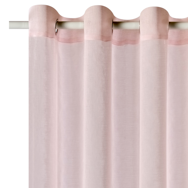 Voilage MIA coloris blush 140 x 240 cm