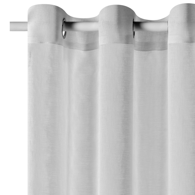Voilage MIA coloris gris 140 x 240 cm