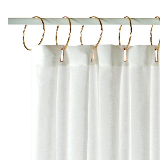 4MURS Voilage IRIBE coloris blanc 140 x 240 cm