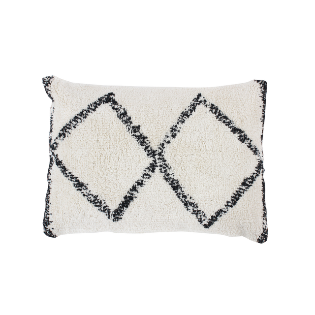 Coussin FARAH coloris ivoire 30 x 50 cm