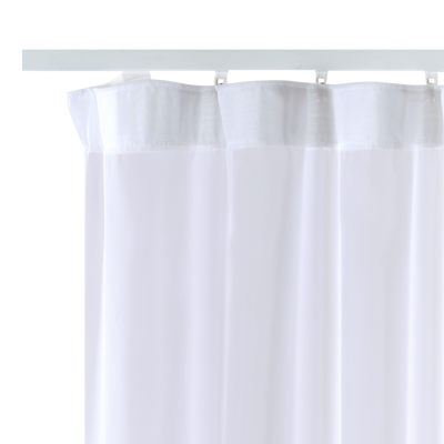 Voilage Voile jour clair Blanc