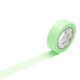 Masking tape Rayures Vert fluo