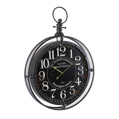 Horloge à gousset Liam Noir