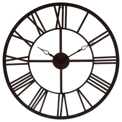 Horloge en métal Grégoire Brun