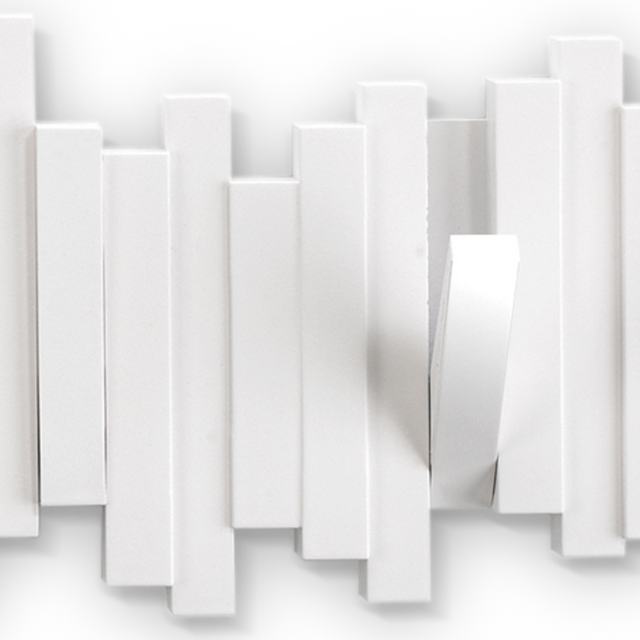 Umbra Patère SLIDING coloris blanc