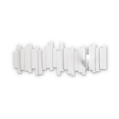 UMBRA Patère Sliding Blanc