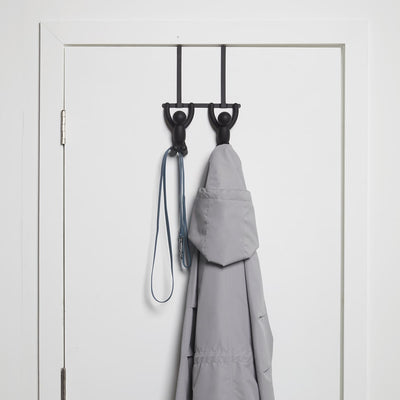 UMBRA Patère Buddy double Noir